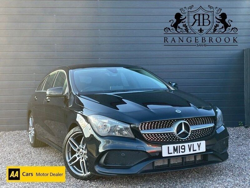 Black Used 2019 Mercedes CLA180 AMG line Sedan | £9,899 - Image 1/1