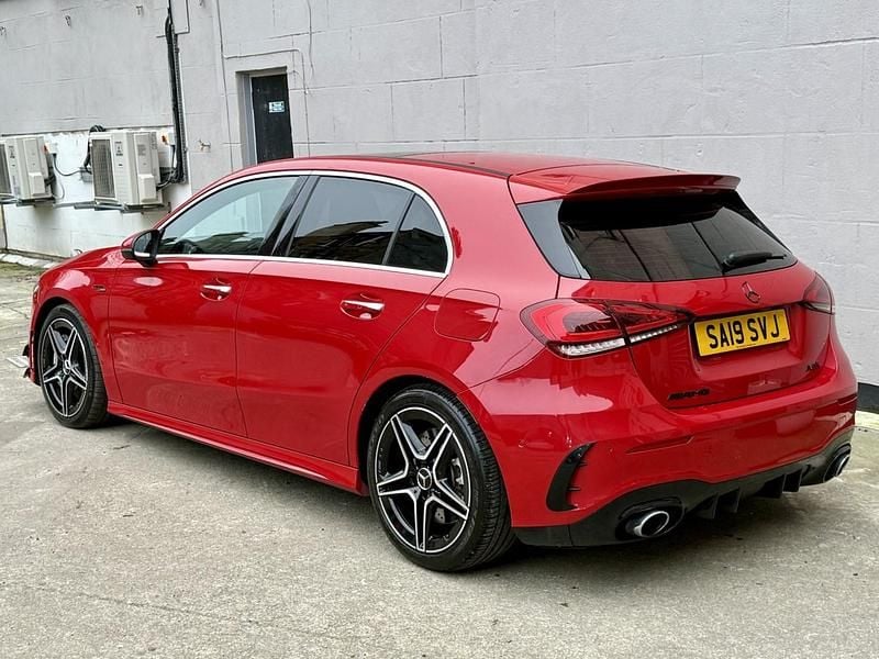 Used Mercedes A35 AMG AMG 2019 Red Hatchback