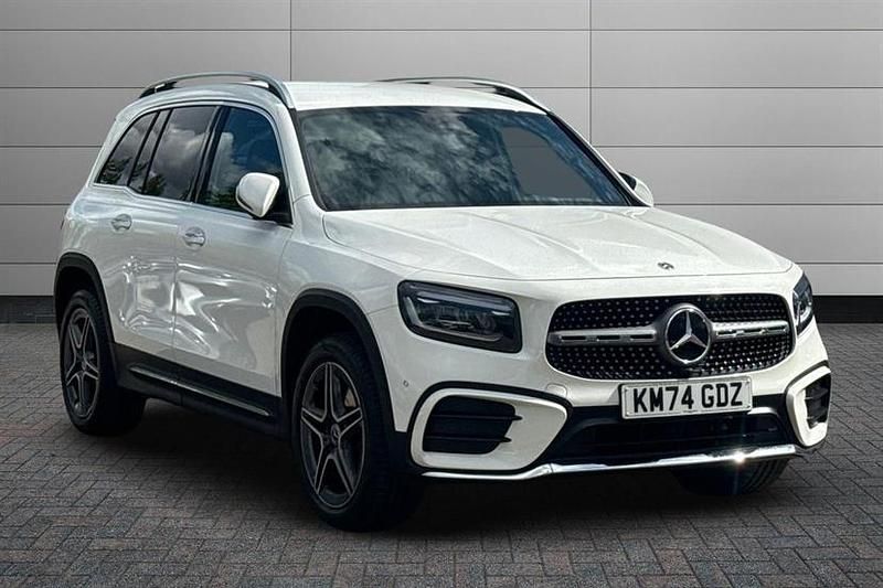 Polar white Used 2024 Mercedes GLB200 AMG Line Premium SUV | £33,990 (Expensive) - Image 1/4