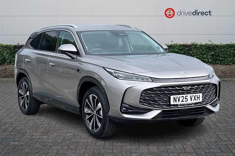 Metallic sterling silver New 2024 MG HS Trophy SUV | £22,495 (Fair price) - Image 1/4