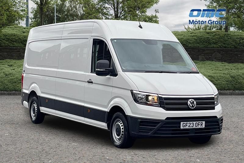 White Used 2023 VW Crafter Trendline Van | £26,995 (Fair price) - Image 1/4