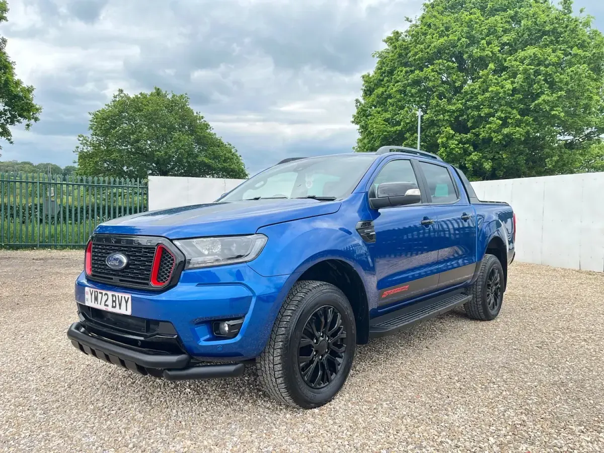 Second-hand Ford Ranger Wildtrack 213 CP (156 kW) 2022 Albastru Pickup