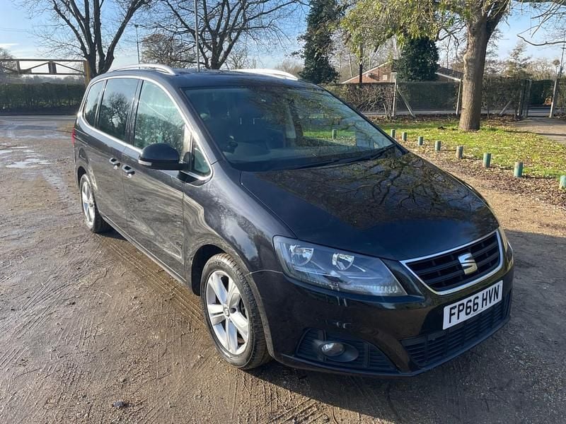 Black Used 2016 Seat Alhambra SE MPV | £13,999 (Fair price) - Image 1/4