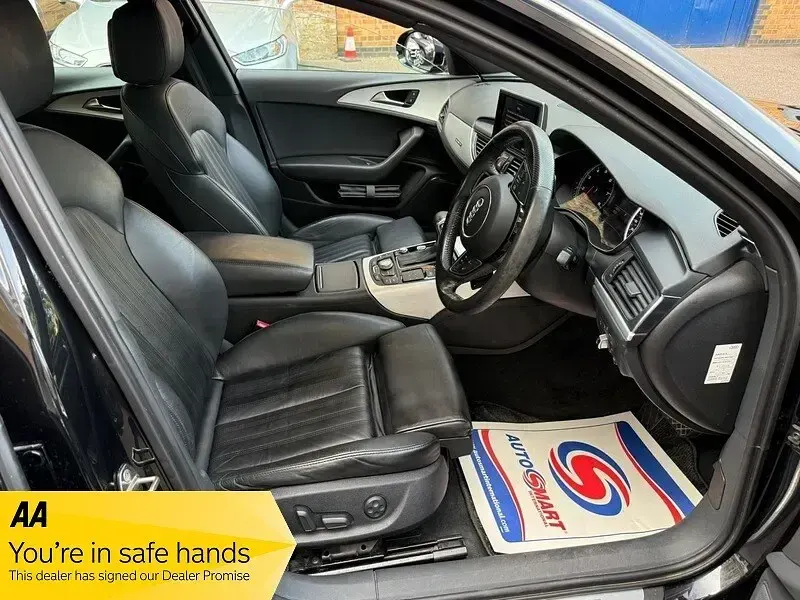 Used Audi A6 S-Line 204 HP (150 kW) 2012 Black Estate