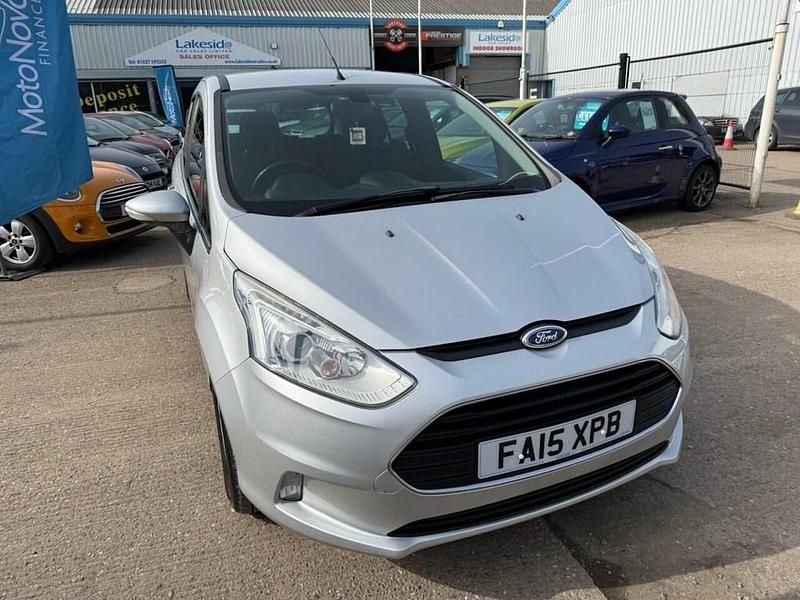Used Ford B-MAX Zetec 90 HP (66 kW) 2015 Silver MPV