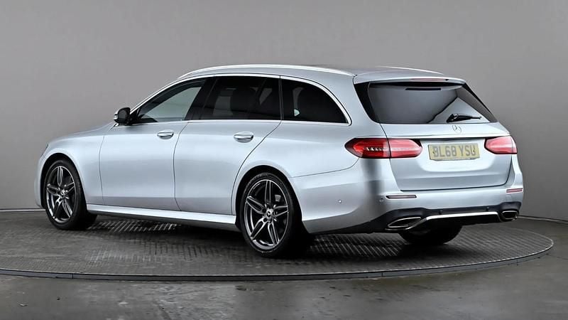 Used Mercedes E200 AMG Line Premium 184 HP (135 kW) 2018 Silver Estate