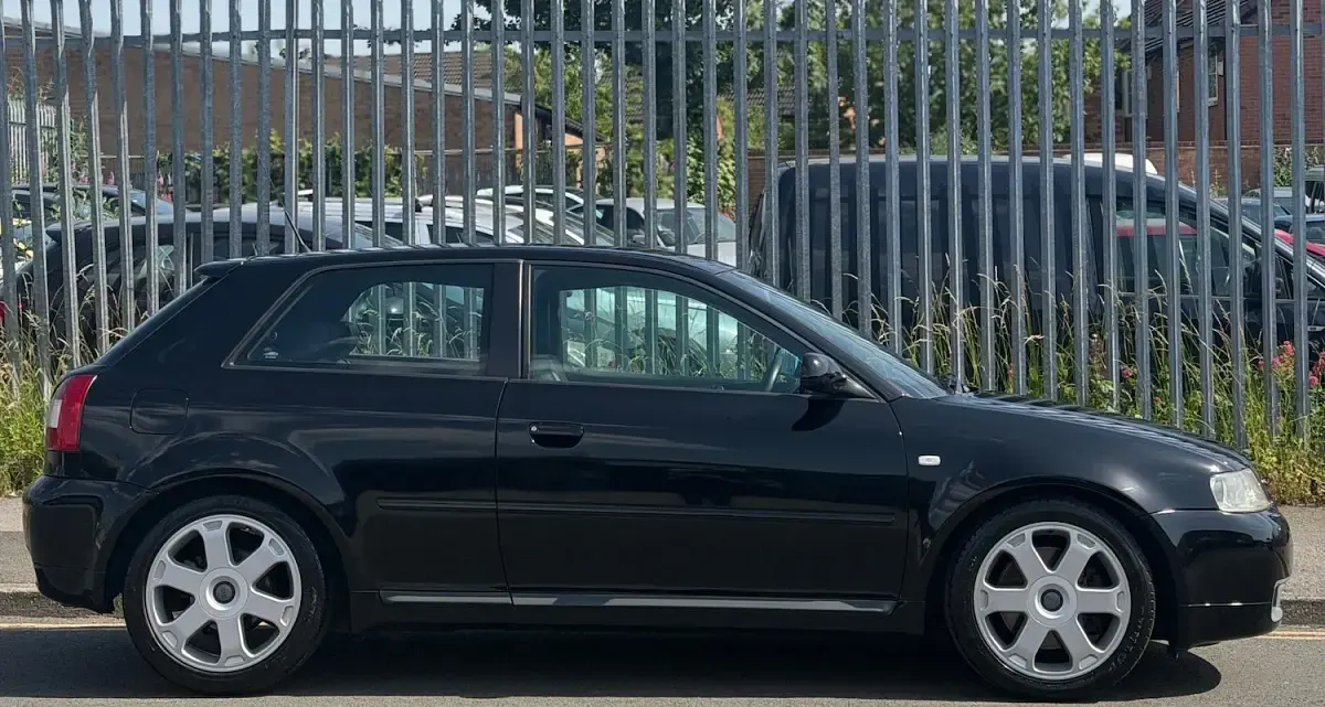 Used Audi A3 225 HP (165 kW) 2002 Black Hatchback