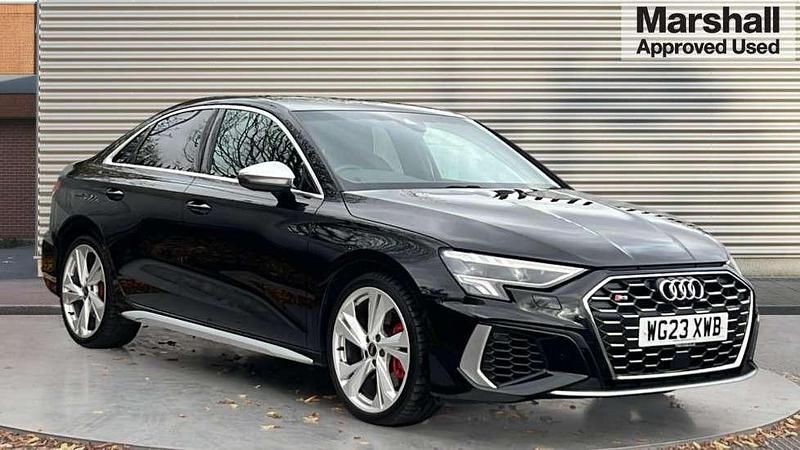 Black Used 2023 Audi S3 Comfort Sedan | £30,500 (Fair price) - Image 1/4