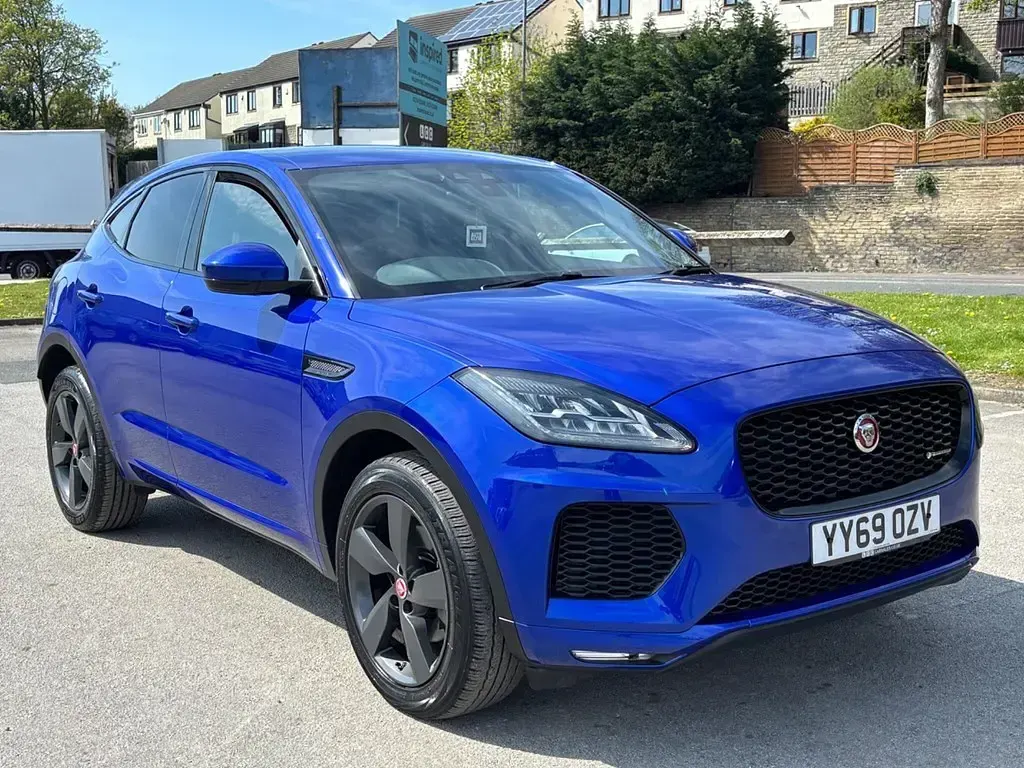 Used Jaguar E-Pace R-Dynamic 150 HP (110 kW) 2020 Blue SUV