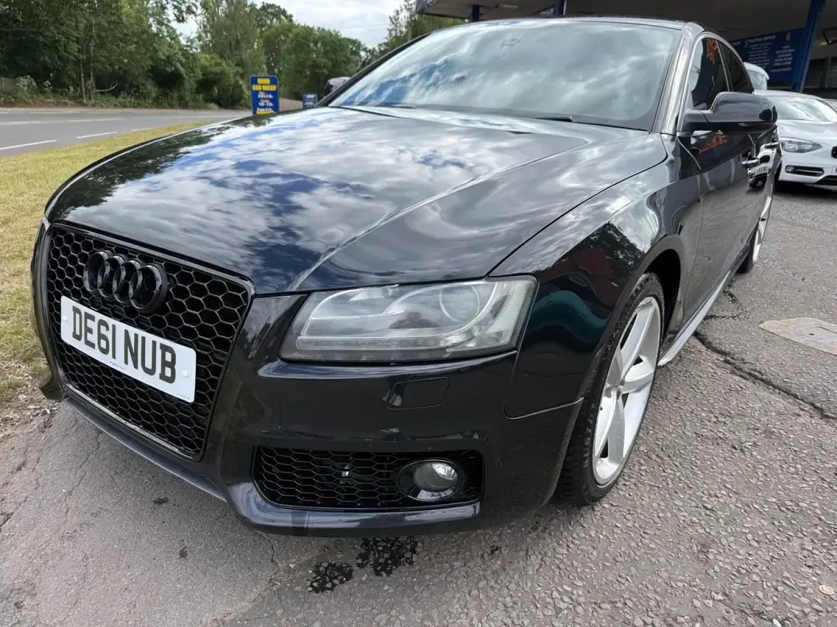 Used Audi A5 Sportback S-Line 2011 Black Hatchback