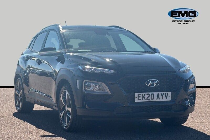 Black Used 2020 Hyundai Kona SUV | £11,395 (Fair price) - Image 1/3