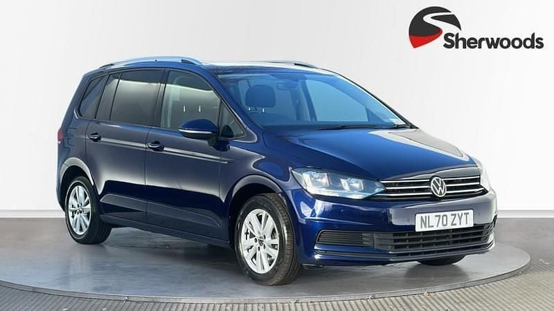 Used VW Touran Family 150 HP (110 kW) 2020 Blue MPV