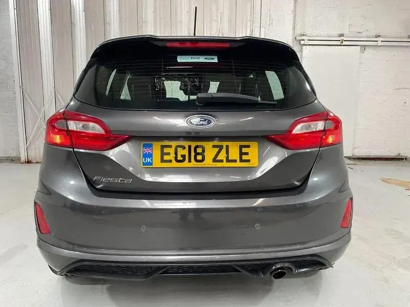 Used Ford Fiesta ST-Line 100 HP (73 kW) 2018 Grey Hatchback