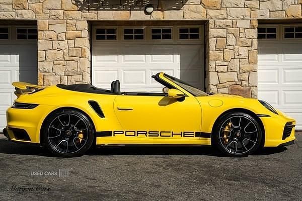 Used Porsche 911 2024 Yellow Cabriolet