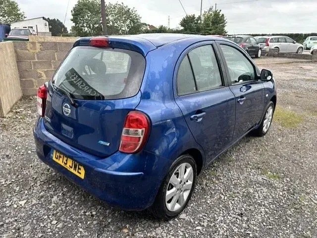 Used Nissan Micra Acenta 2013 Blue Hatchback
