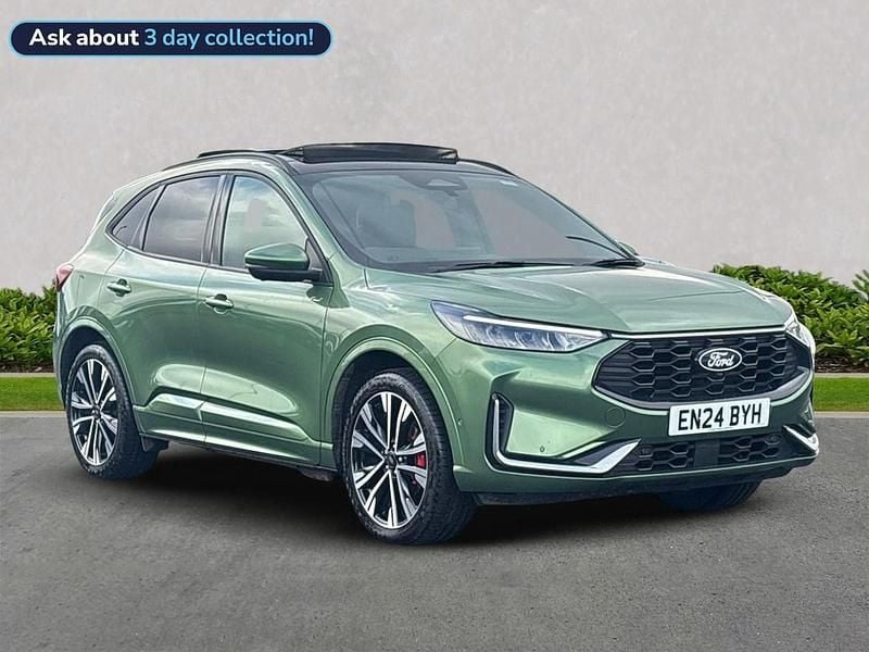 Green Used 2024 Ford Kuga ST-Line X SUV | £26,999 (Expensive) - Image 1/4