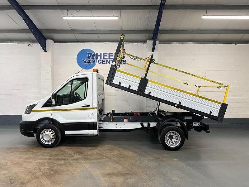 Used Ford Transit S 130 HP (95 kW) 2023 White Cabriolet