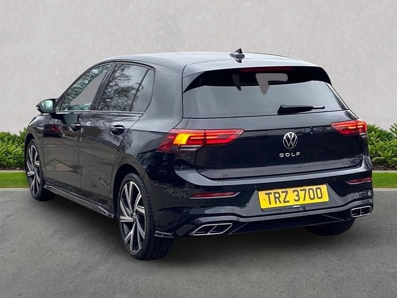 Used VW Golf VIII R-line 150 HP (110 kW) 2022 Black Hatchback
