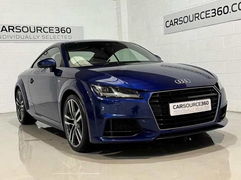Used Audi TT S-Line 184 HP (135 kW) 2015 Blue Coupe