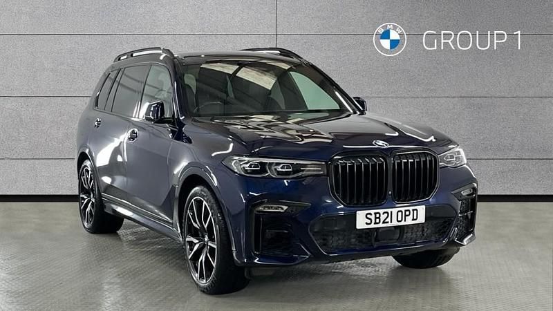 Used BMW X7 M Sport 335 HP (246 kW) 2021 Blue SUV