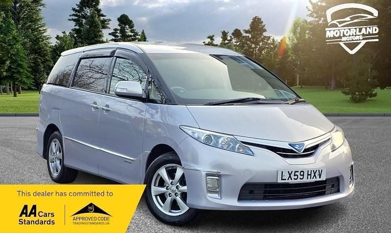 Used Toyota Estima Hybrid 2009 Silver