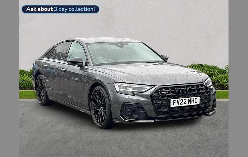 Used Audi A8L Advanced 281 HP (206 kW) 2022 Grey Sedan