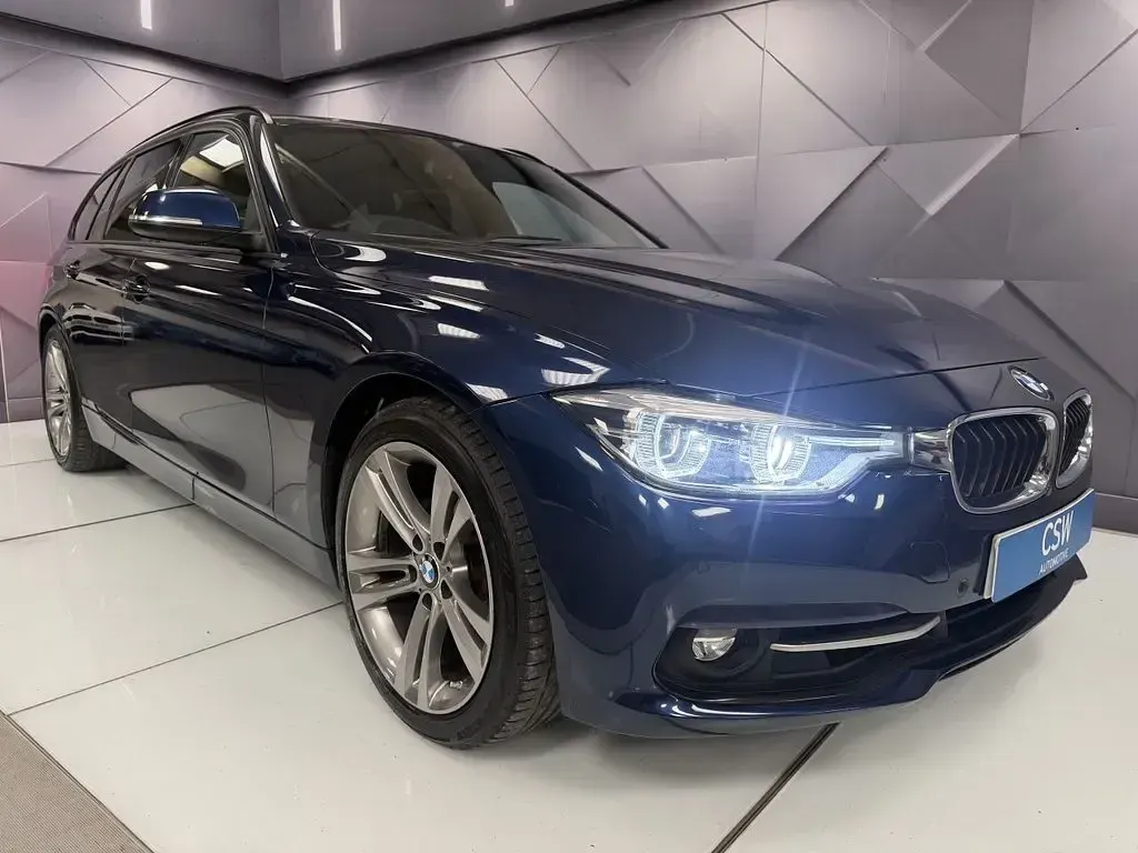 Used BMW 320 Sport Line 184 HP (135 kW) 2016 Blue Estate