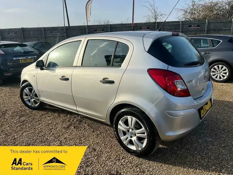 Used Vauxhall Corsa 80 HP (58 kW) 2010 Silver Hatchback