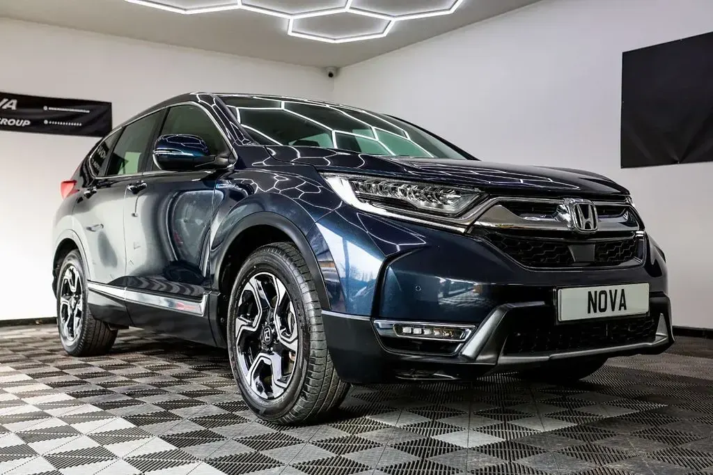 Used Honda CR-V Hybrid 184 HP (135 kW) 2019 Blue SUV