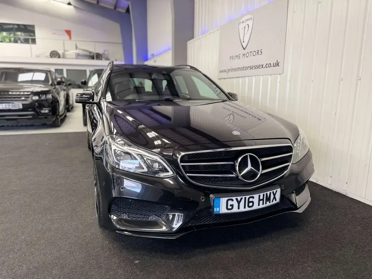 Used Mercedes E220 AMG 2016 Black Estate