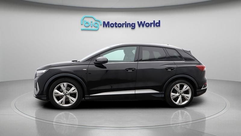 Used Audi Q4 e-tron S-Line 125 kW (170 HP) 2022 Black SUV