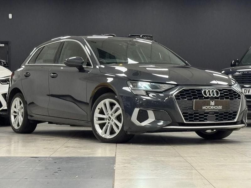 Grey Used 2021 Audi A3 Sportback e-tron Sport Hatchback | £11,995 (A bit pricey) - Image 1/4