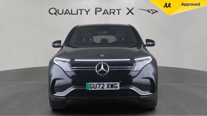 Used Mercedes EQC400 AMG line 300 kW (408 HP) 2022 Black SUV