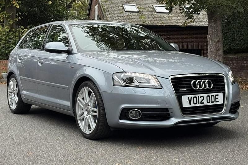 Used Audi A3 S-Line 200 HP (147 kW) 2012 Silver Hatchback