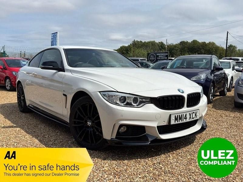White Used 2014 BMW 420 M Sport Coupe | £7,999 (Good price) - Image 1/4