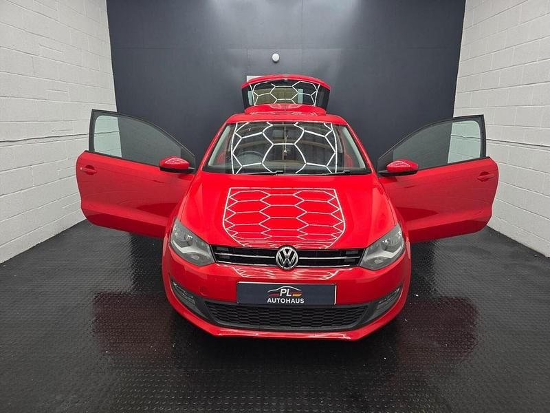 Begagnad VW Polo Edition 60 HK (44 kW) 2013 Röd Halvkombi