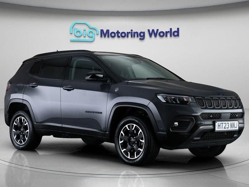 Grey Used 2023 Jeep Compass Trailhawk SUV | £15,300 (Fair price) - Image 1/4
