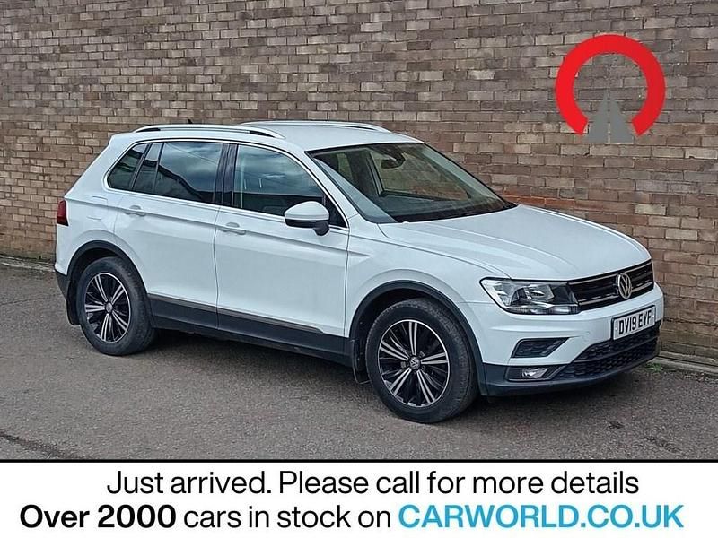 Used VW Tiguan SE 150 HP (110 kW) 2019 White SUV