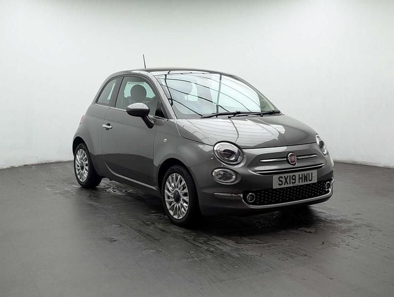 Used Fiat 500 Lounge 69 HP (50 kW) 2019 Grey Hatchback