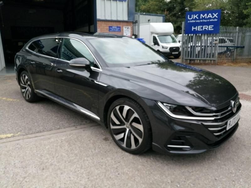 Grey Used 2022 VW Arteon R-line Estate | £25,999 (Fair price) - Image 1/4