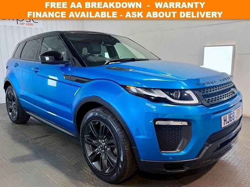 Blue Used 2018 Land Rover Range Rover evoque Landmark Estate | £15,495 (Fair price) - Image 1/3