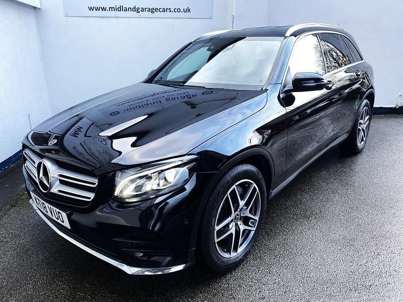 Used Mercedes GLC220 AMG line 2018 Black Estate