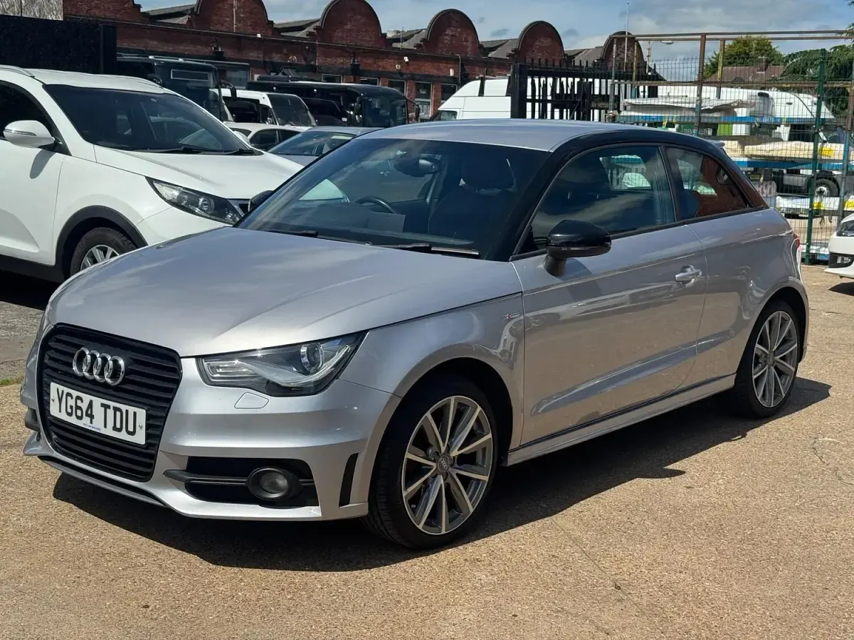Used Audi A1 S-Line 122 HP (89 kW) 2014 Silver Hatchback