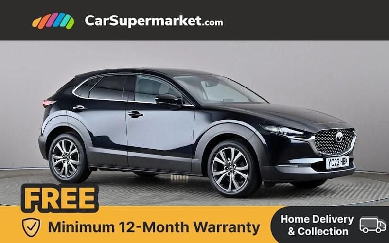 Black Used 2022 Mazda CX-30 Inclusive SUV | £14,897 (Fair price) - Image 1/4
