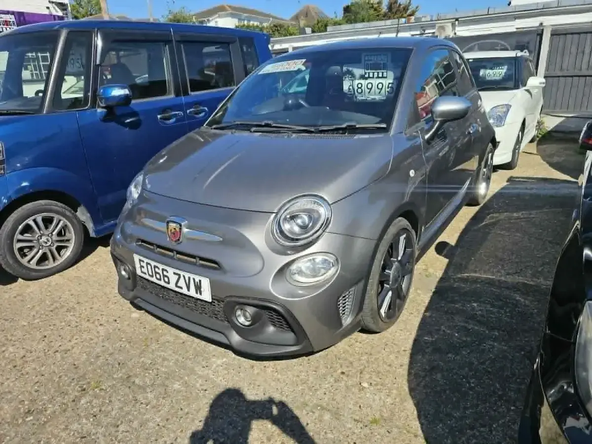 Used Abarth 595 Turismo 165 HP (121 kW) 2016 Grey Hatchback