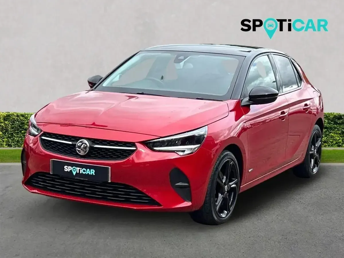 Used Vauxhall Corsa 74 HP (54 kW) 2021 Red Hatchback