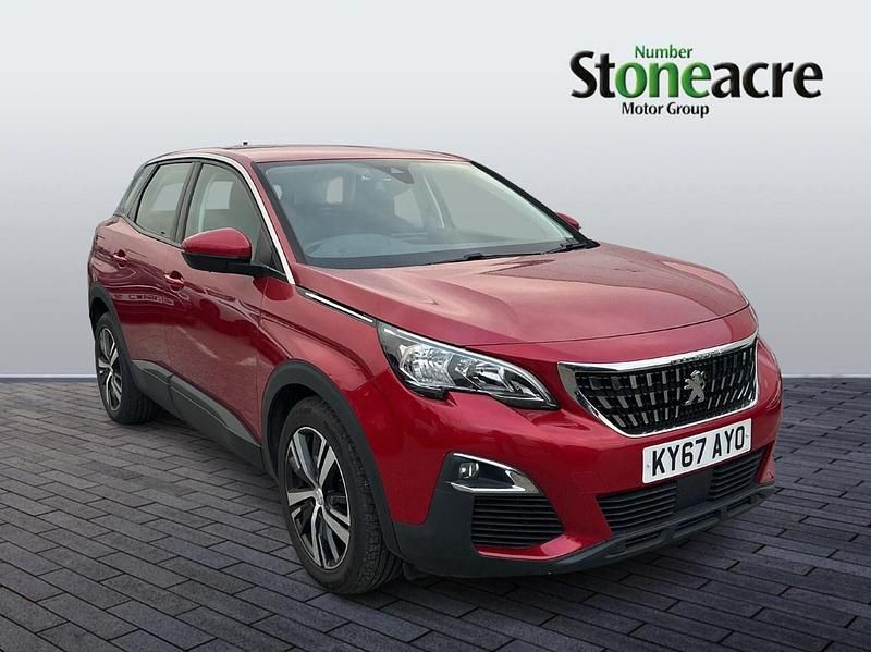 Used Peugeot 3008 Active 120 HP (88 kW) 2017 Red SUV