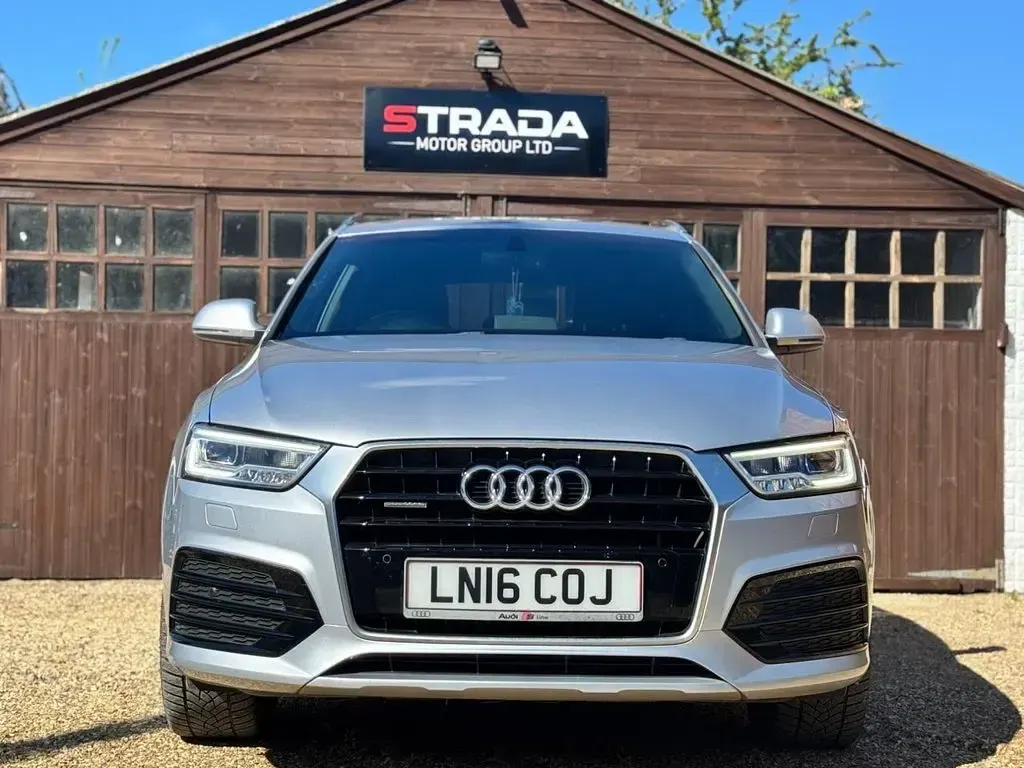 Used Audi Q3 S-line plus 184 HP (135 kW) 2016 Silver SUV