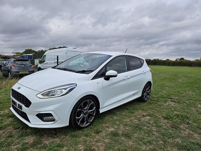 White Used 2019 Ford Fiesta ST-Line Hatchback | £7,750 (Good price) - Image 1/4
