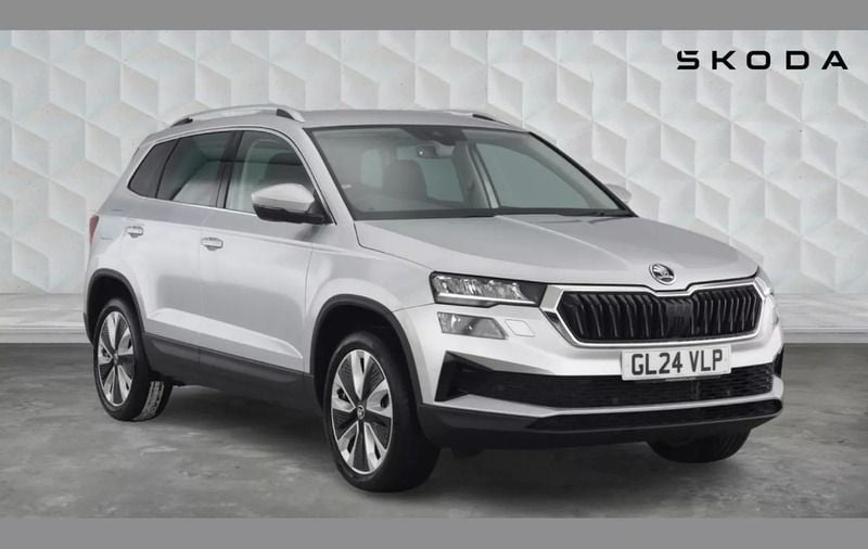 Silver Used 2024 Skoda Karoq SE L SUV | £21,469 (Fair price) - Image 1/4